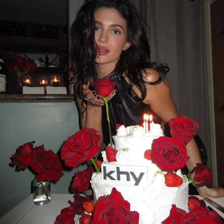 Kylie Jenner Khy launch birthday cake Instagram
