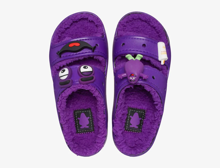 mcdonald's grimace crocs