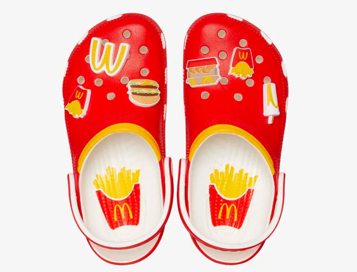 ronald mcdonalds crocs