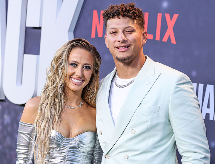 Skims' Annual Holiday Campaign Features Patrick and Brittany Mahomes