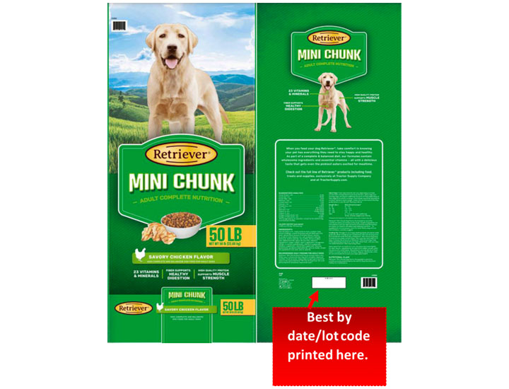 retriever dog food