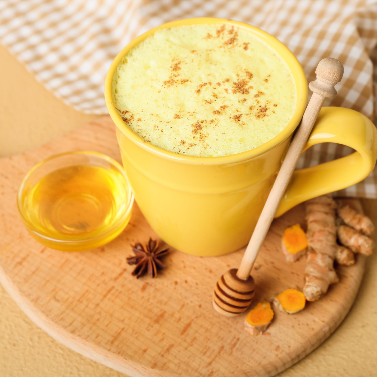 coffee with turmeric