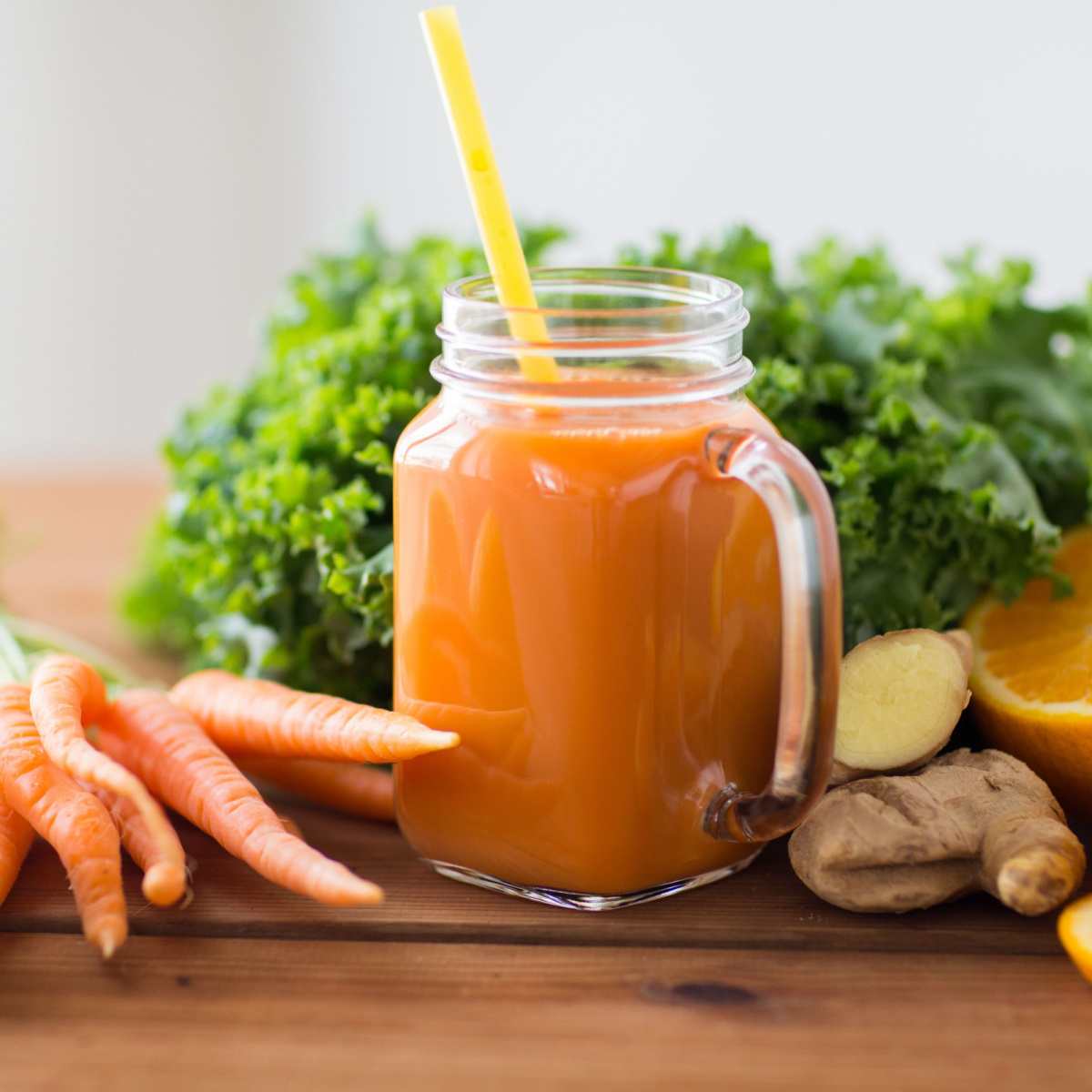 carrot ginger juice