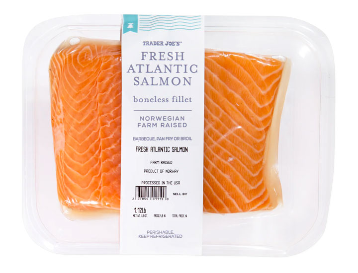 trader joe's fresh atlantic salmon