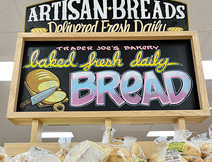 trader joe's bread aisle