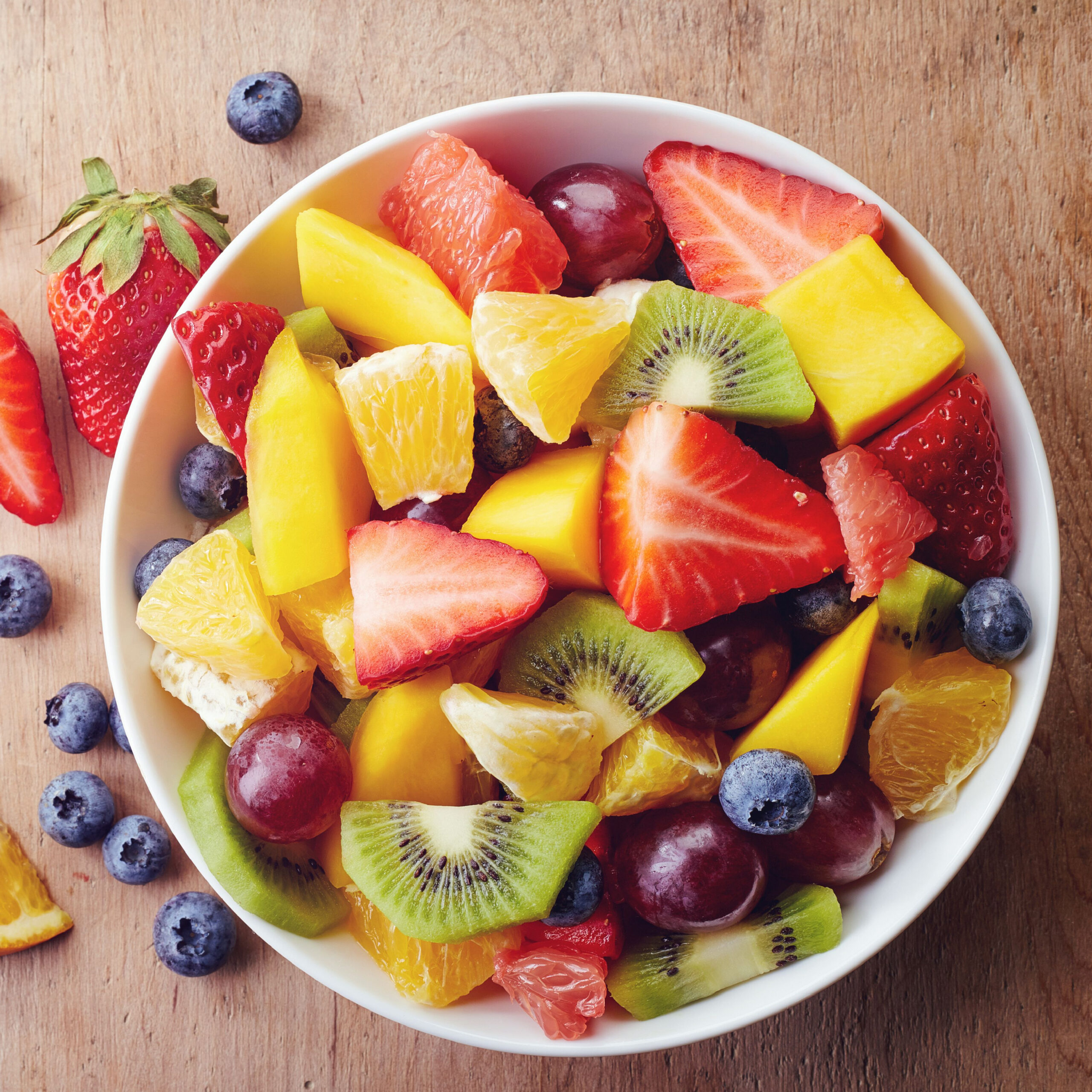 bowl of fruit salad