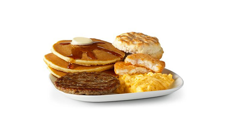 mcdonald's big breakfast with hot cakes