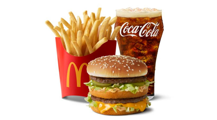 mcdonalds big mac combo meal