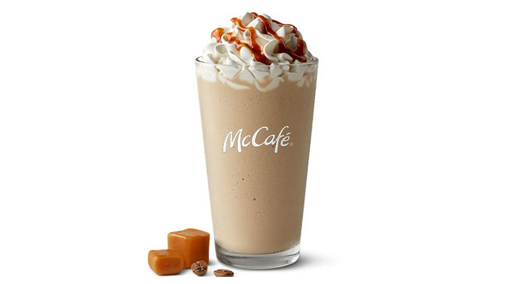 caramel frappe