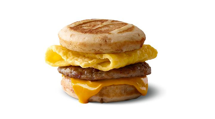 sausage egg and cheese mcgriddle