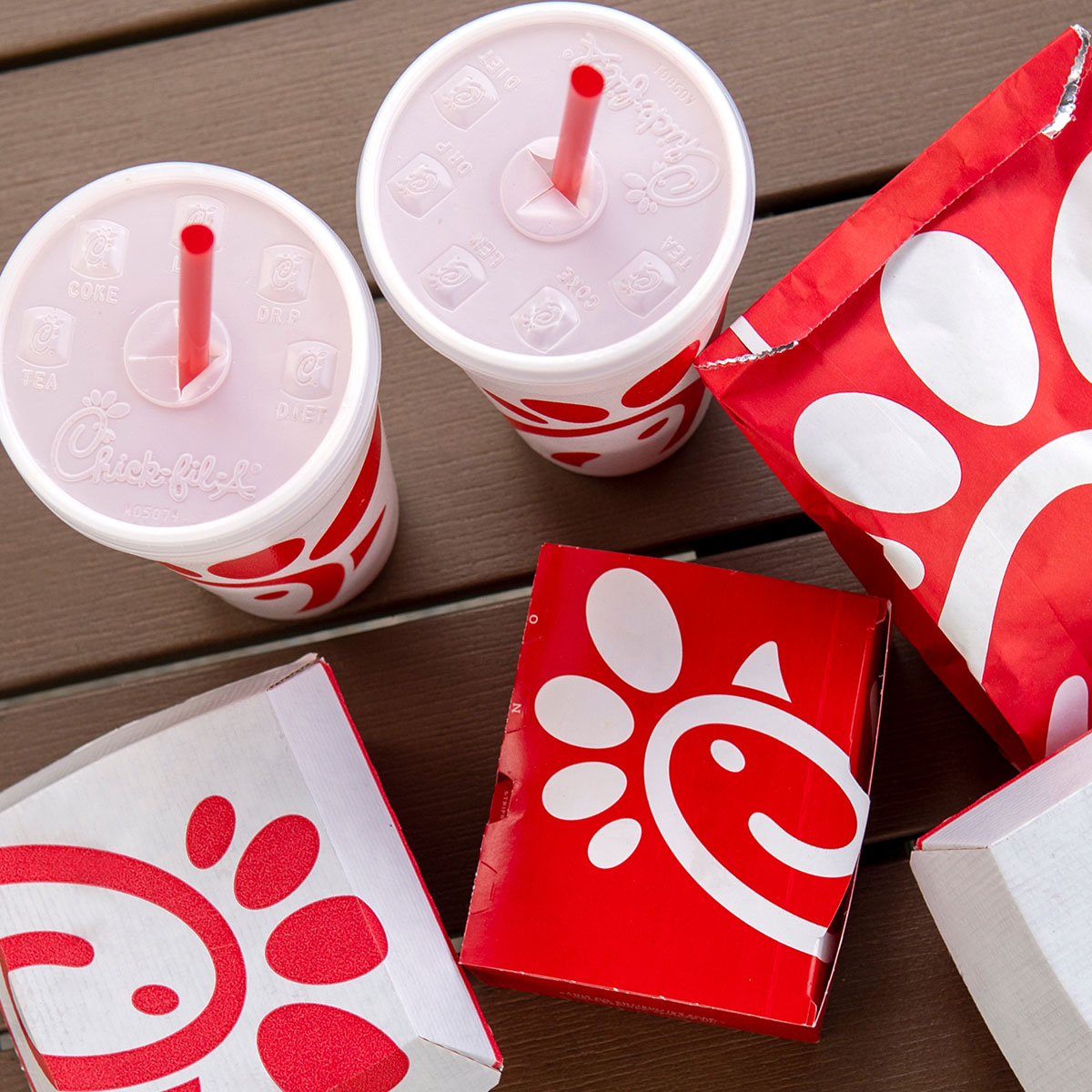 chick fil a food and drinks