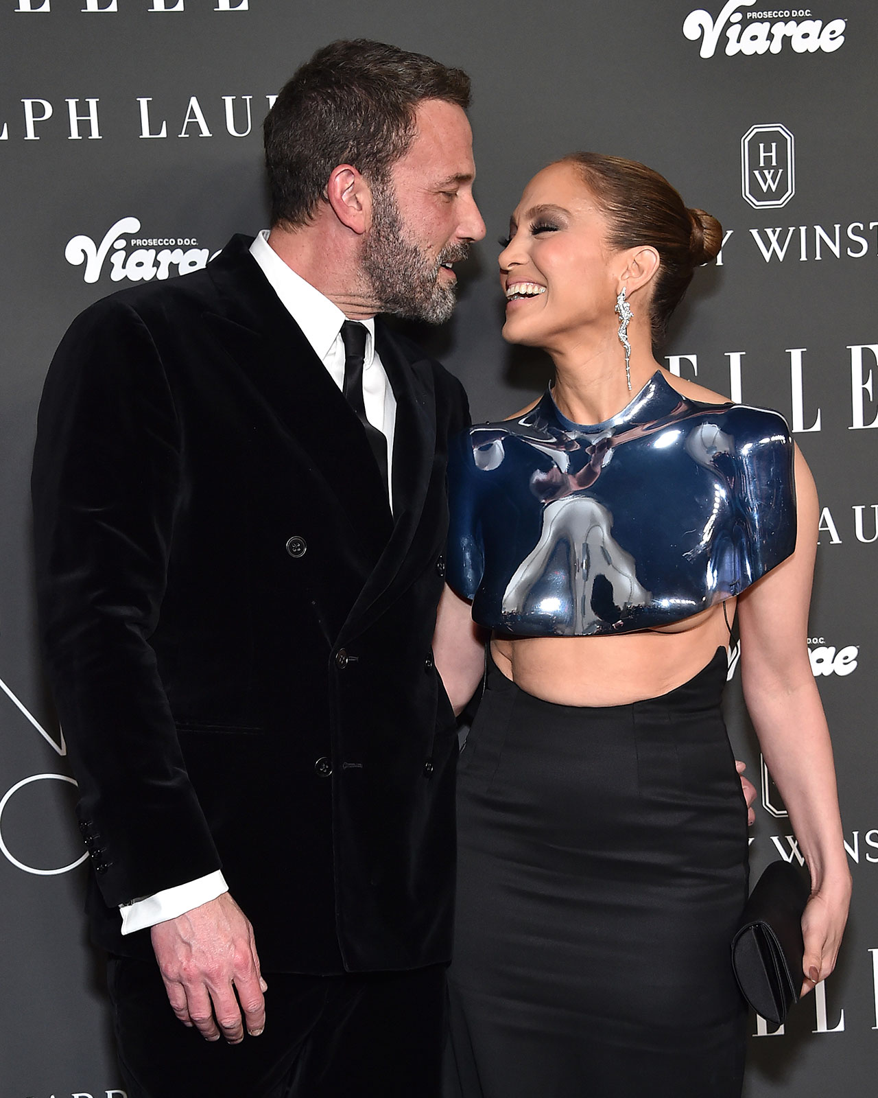 Jennifer Lopez Turns Heads In A Chrome Breastplate And Curve-Hugging ...