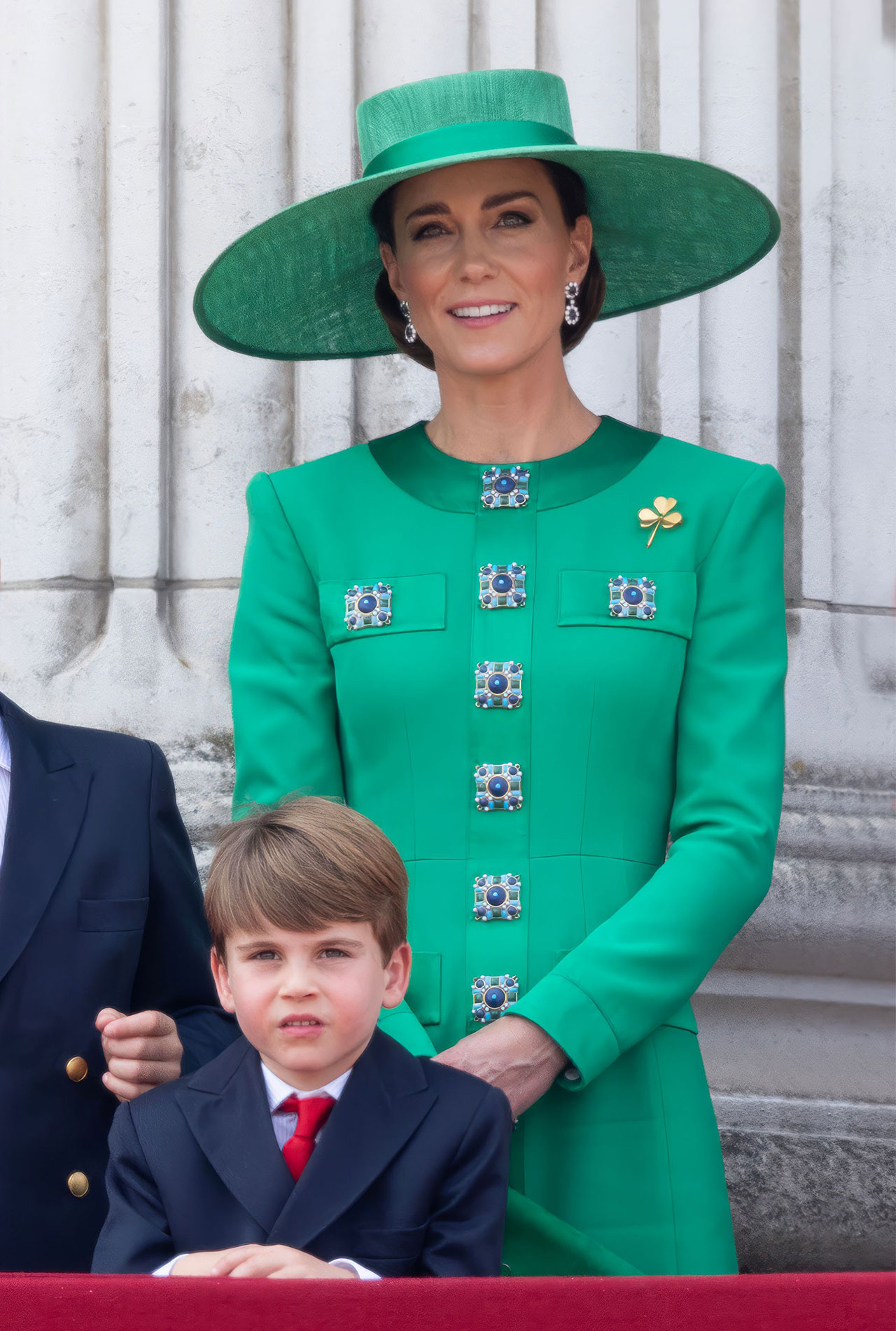 Kate Middleton Shows Off Classy Style in Forest Green Suit