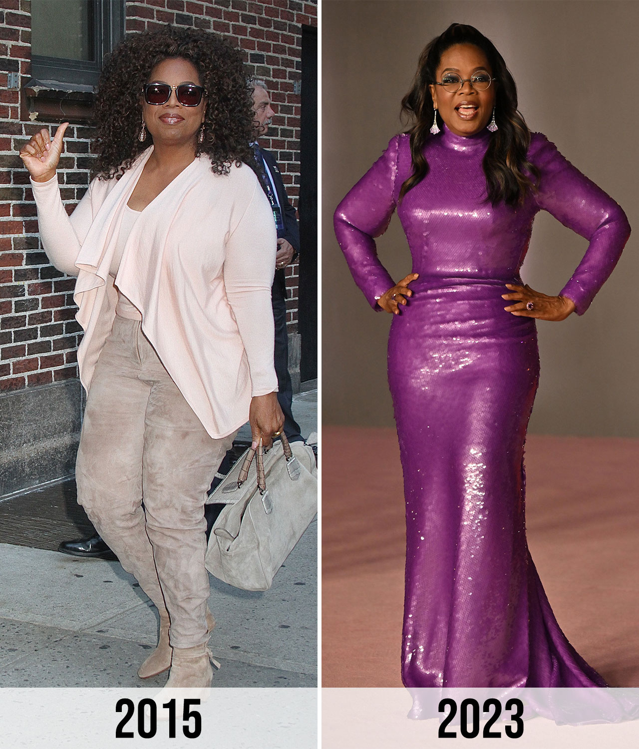 Oprah Winfrey Reveals The Purple ‘Mocktail’ She Drinks After 40Lb