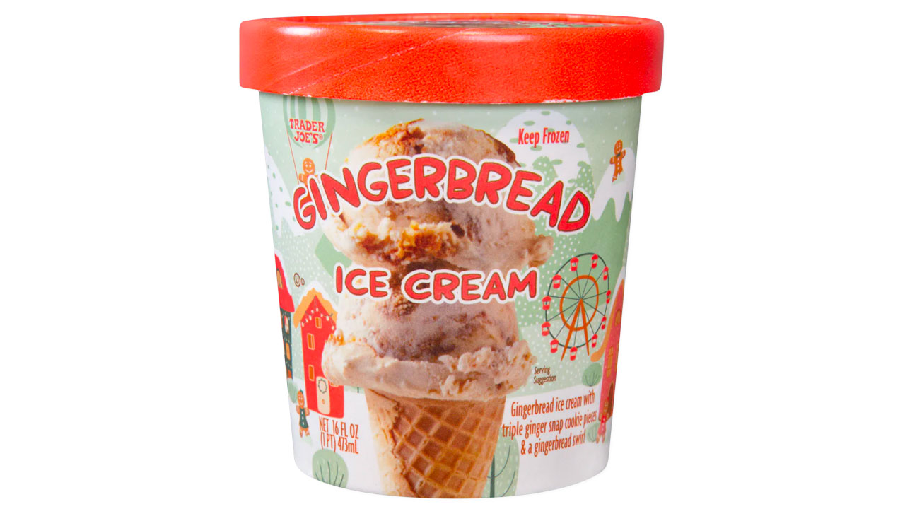 trader joe's gingerbread ice cream