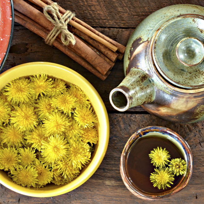 dandelion root tea