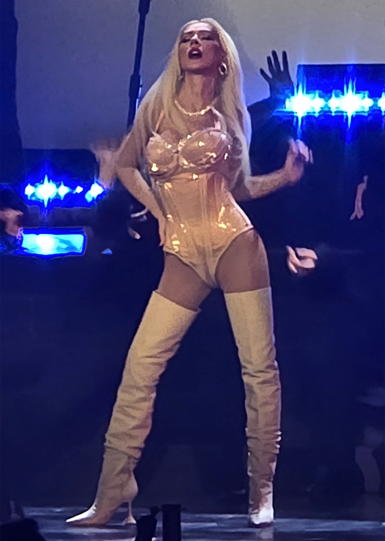 Christina Aguilera Pride performance Las Vegas