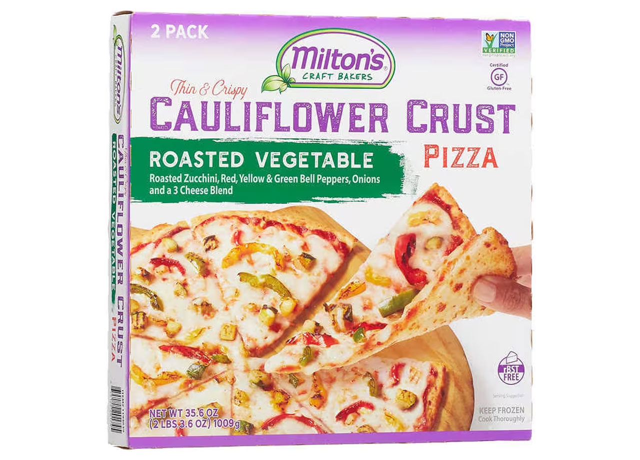 milton's craft cauliflower crust pizza