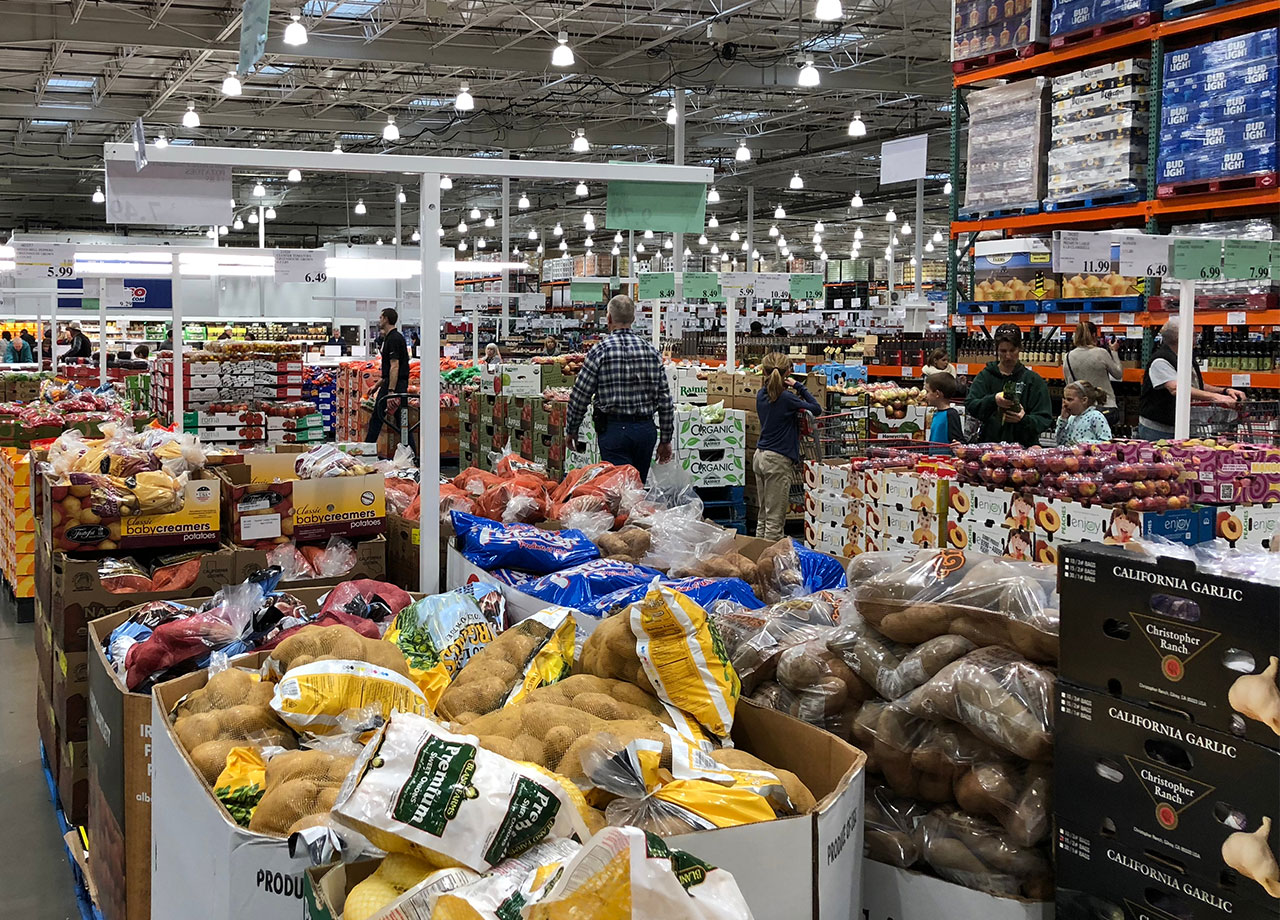 costco produce section