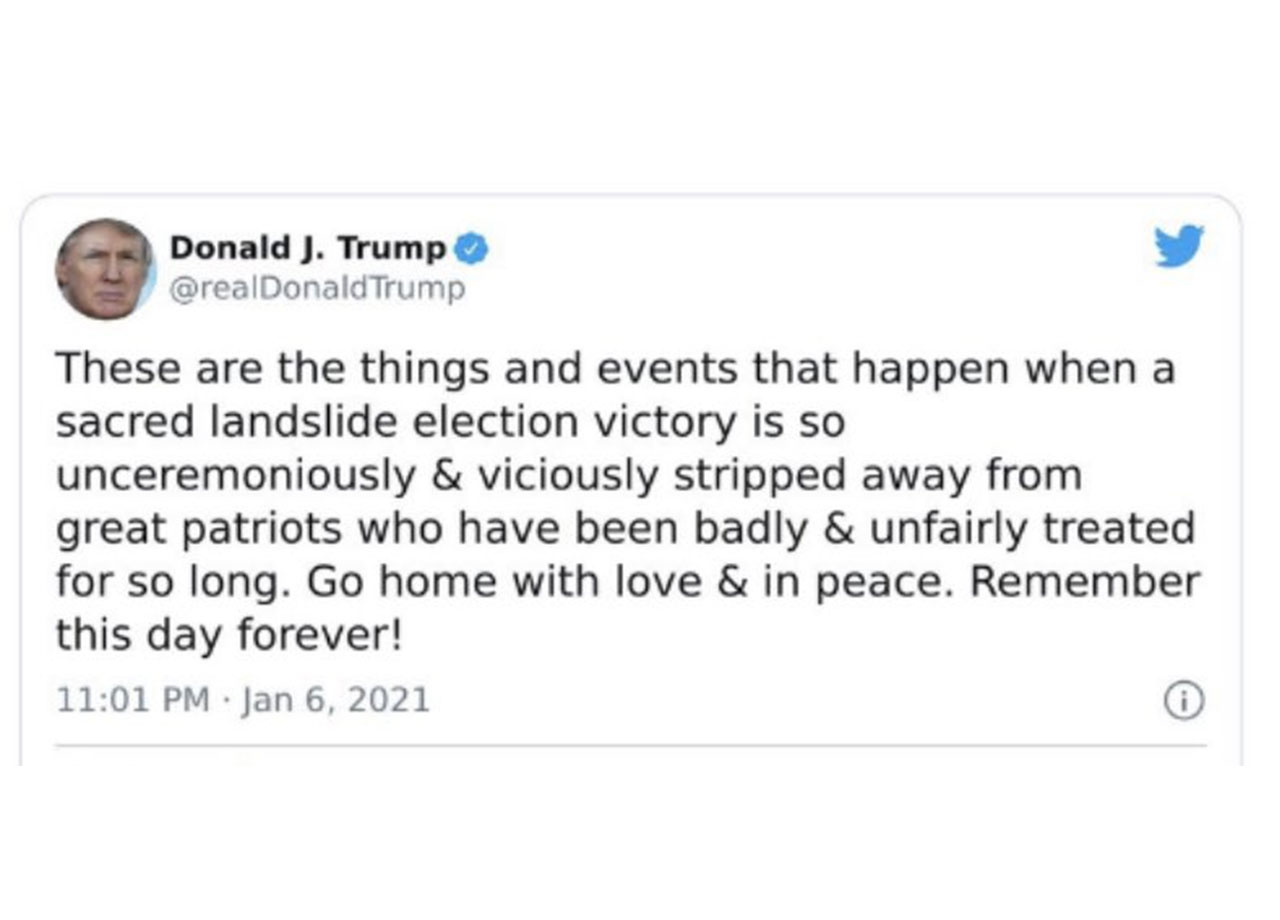 donald trump tweet