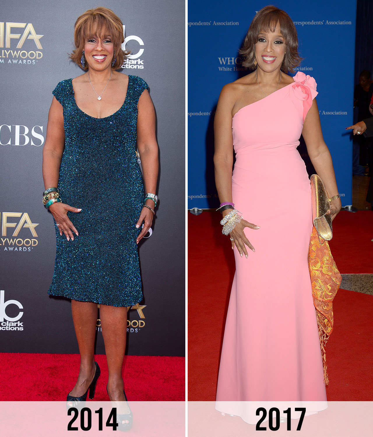 Gayle King before and after weight loss