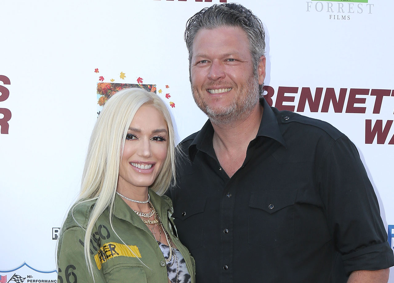 Gwen Stefani Blake Shelton Bennetts War premiere