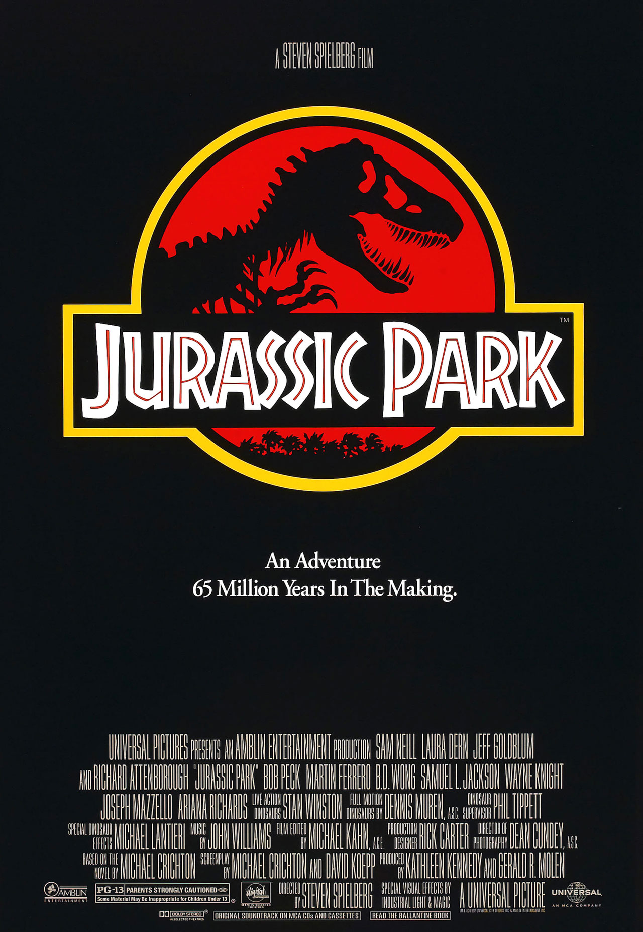 jurassic park movie poster