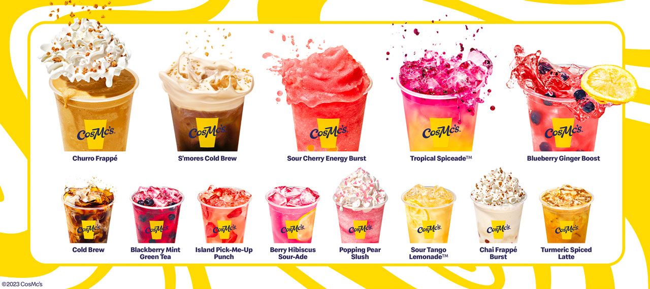 mcdonald's drink menu