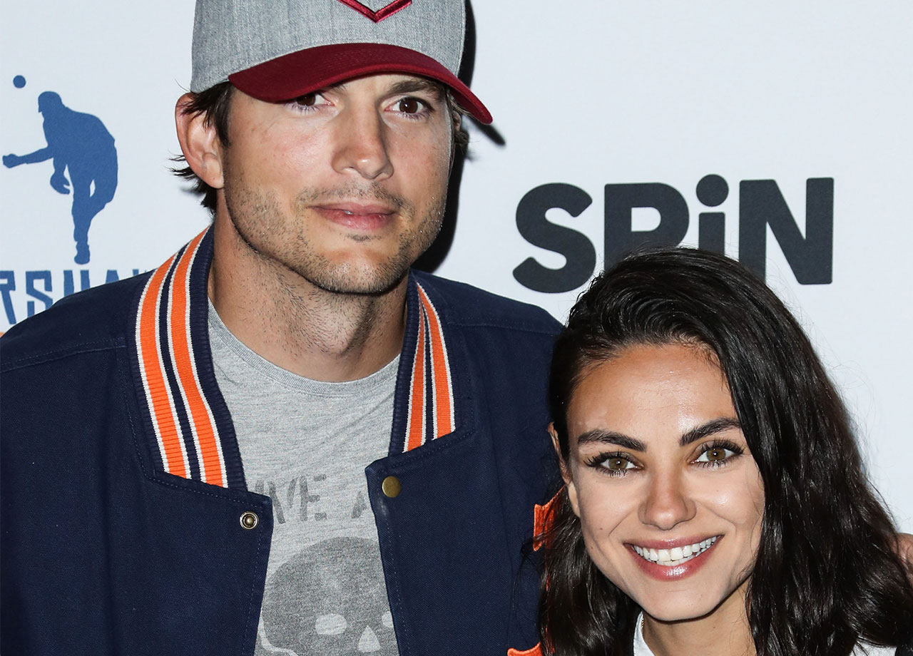 Mila Kunis and Ashton Kutcher 6th Annual PingPong4Purpose