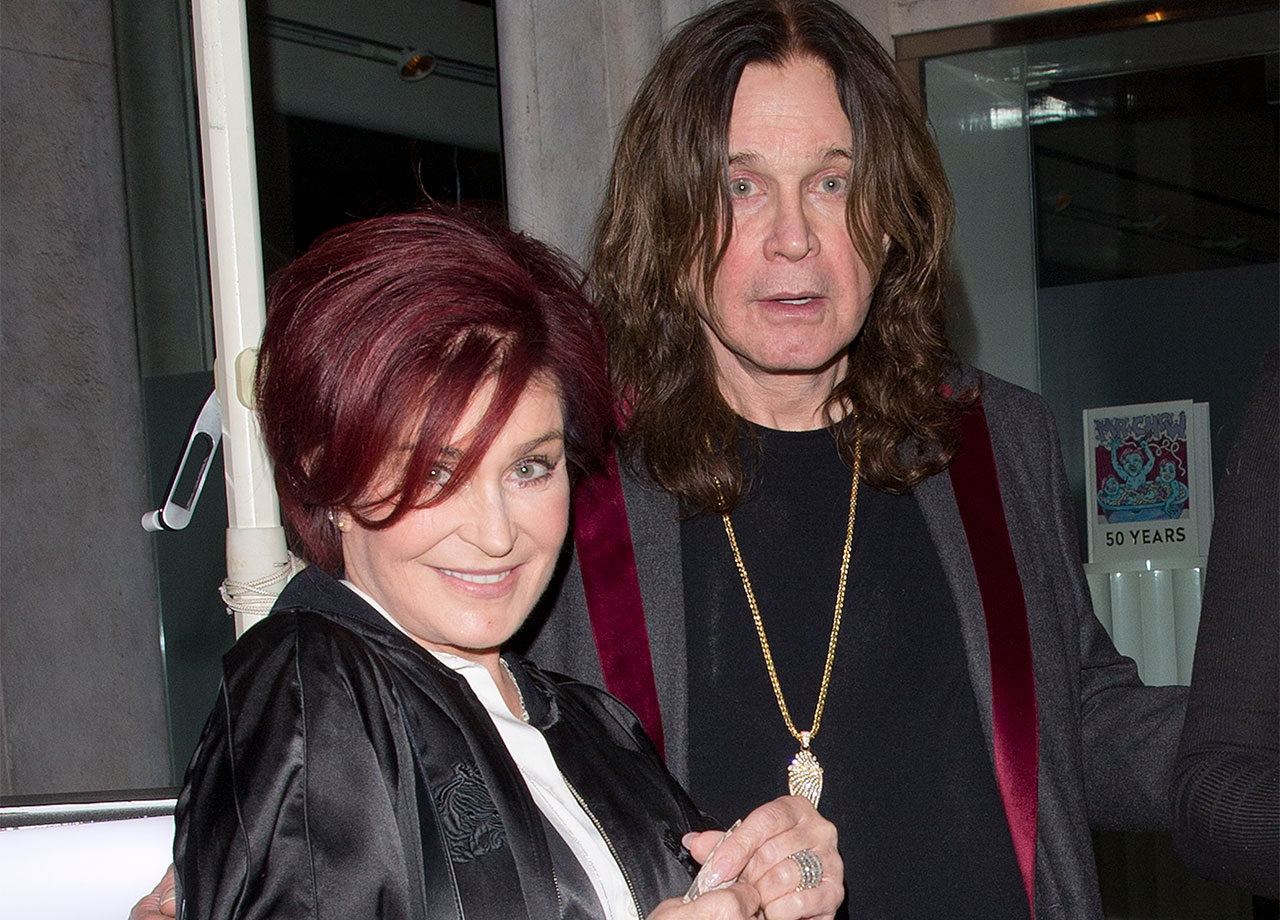 Ozzy and Sharon Osbourne Mr Chow restaurant