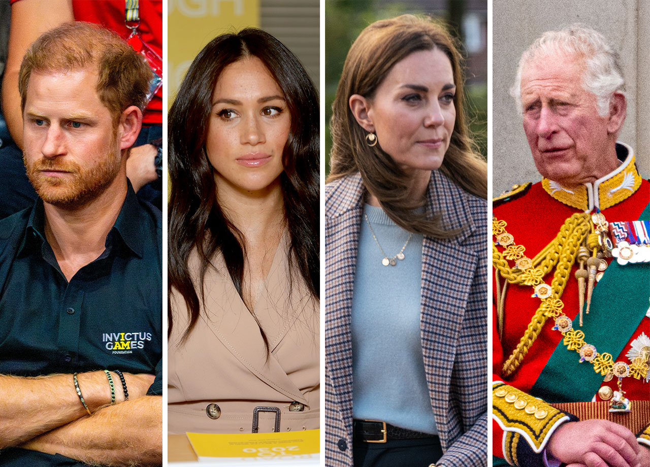 Prince Harry Meghan Markle Kate Middleton King Charles