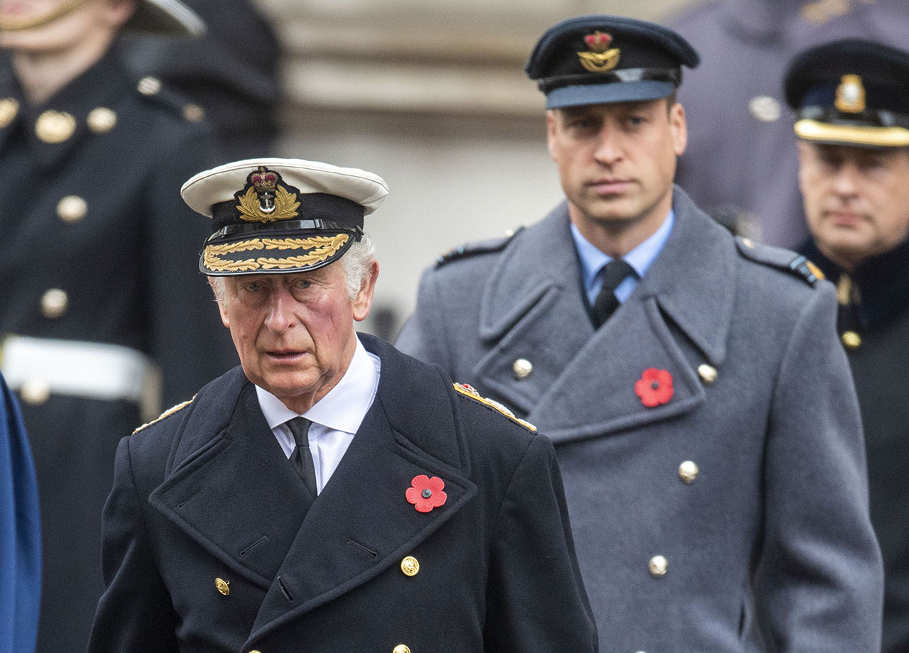 Prince William King Charles National Service of Remembrance