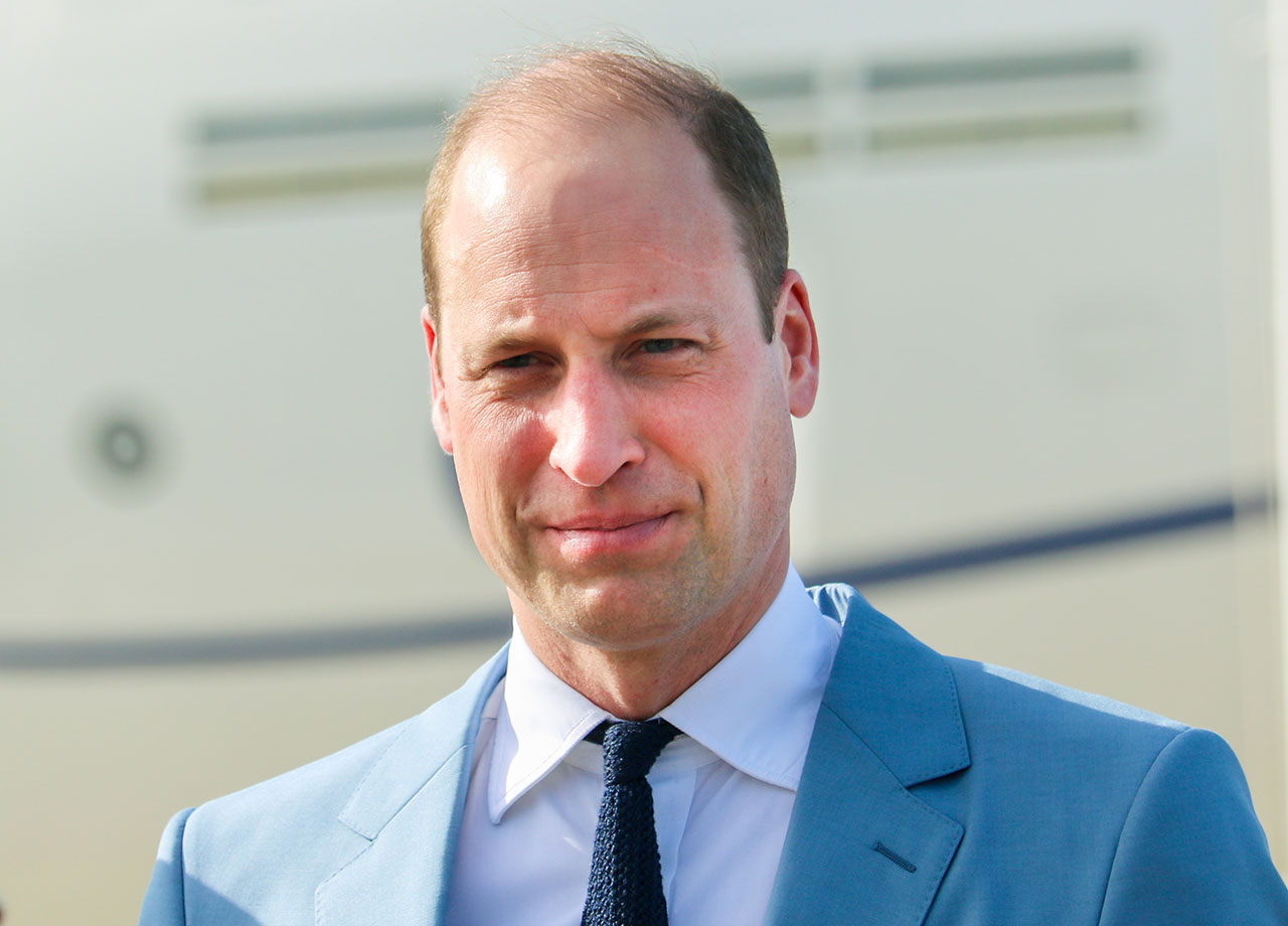 Prince William blue suit