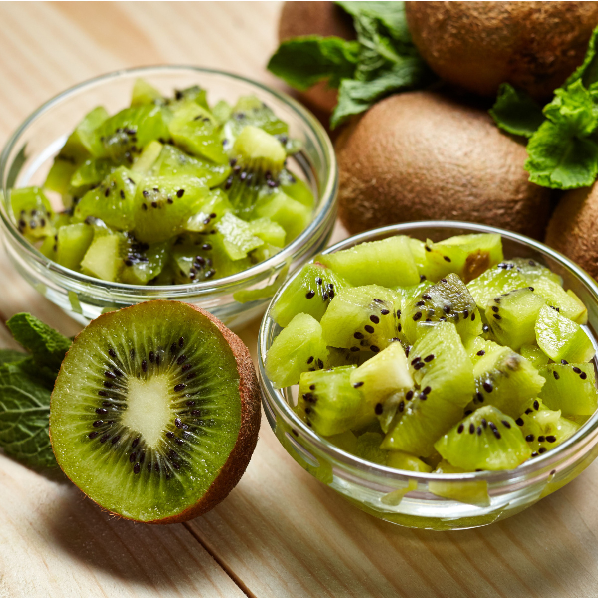 bowl of kiwis