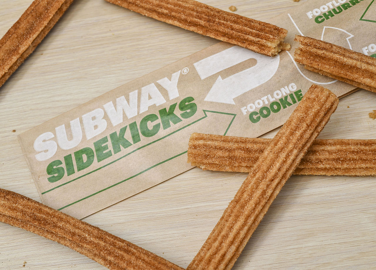 subway footlong churros