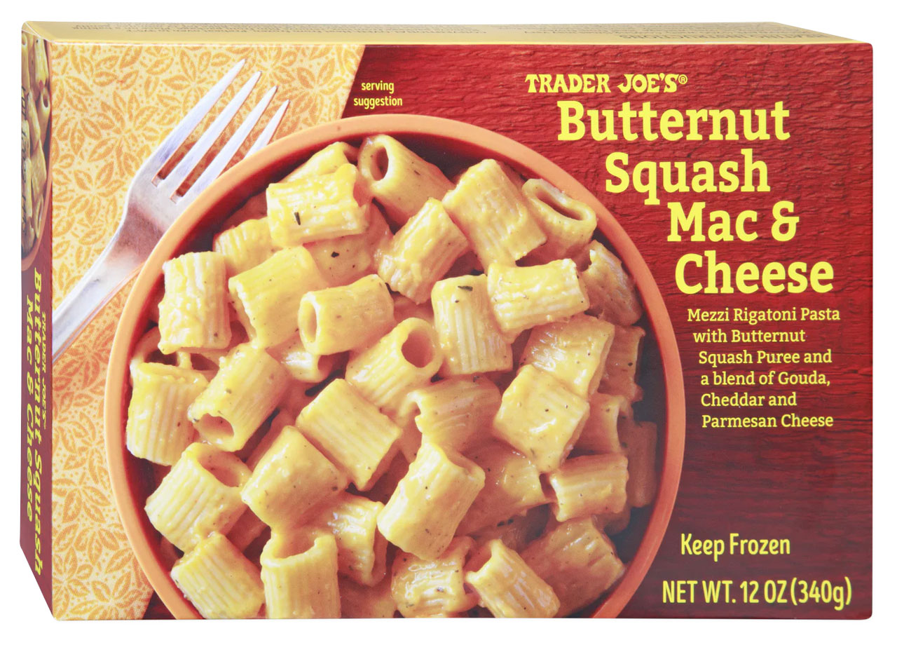 trader joe's butternut squash mac and cheese