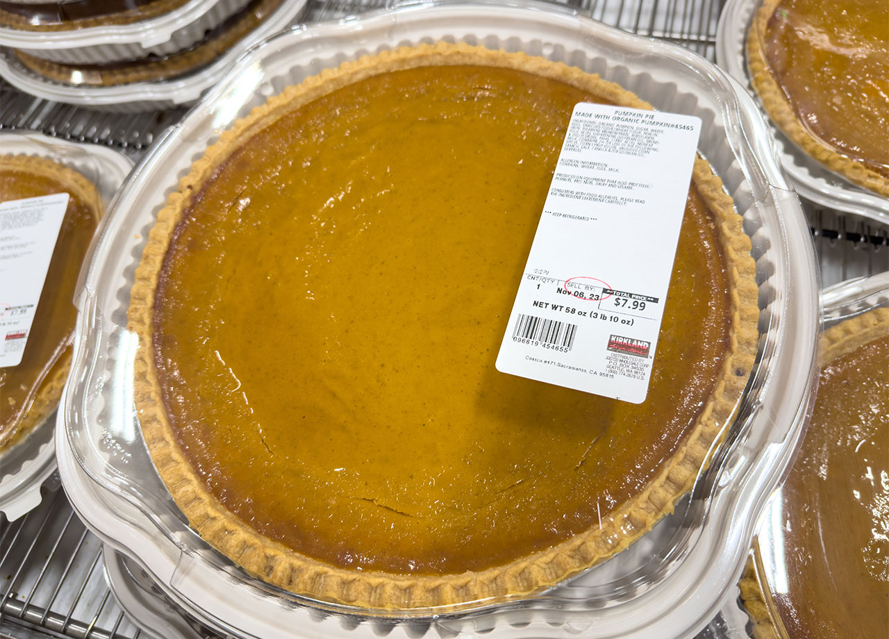 costco pumpkin pie