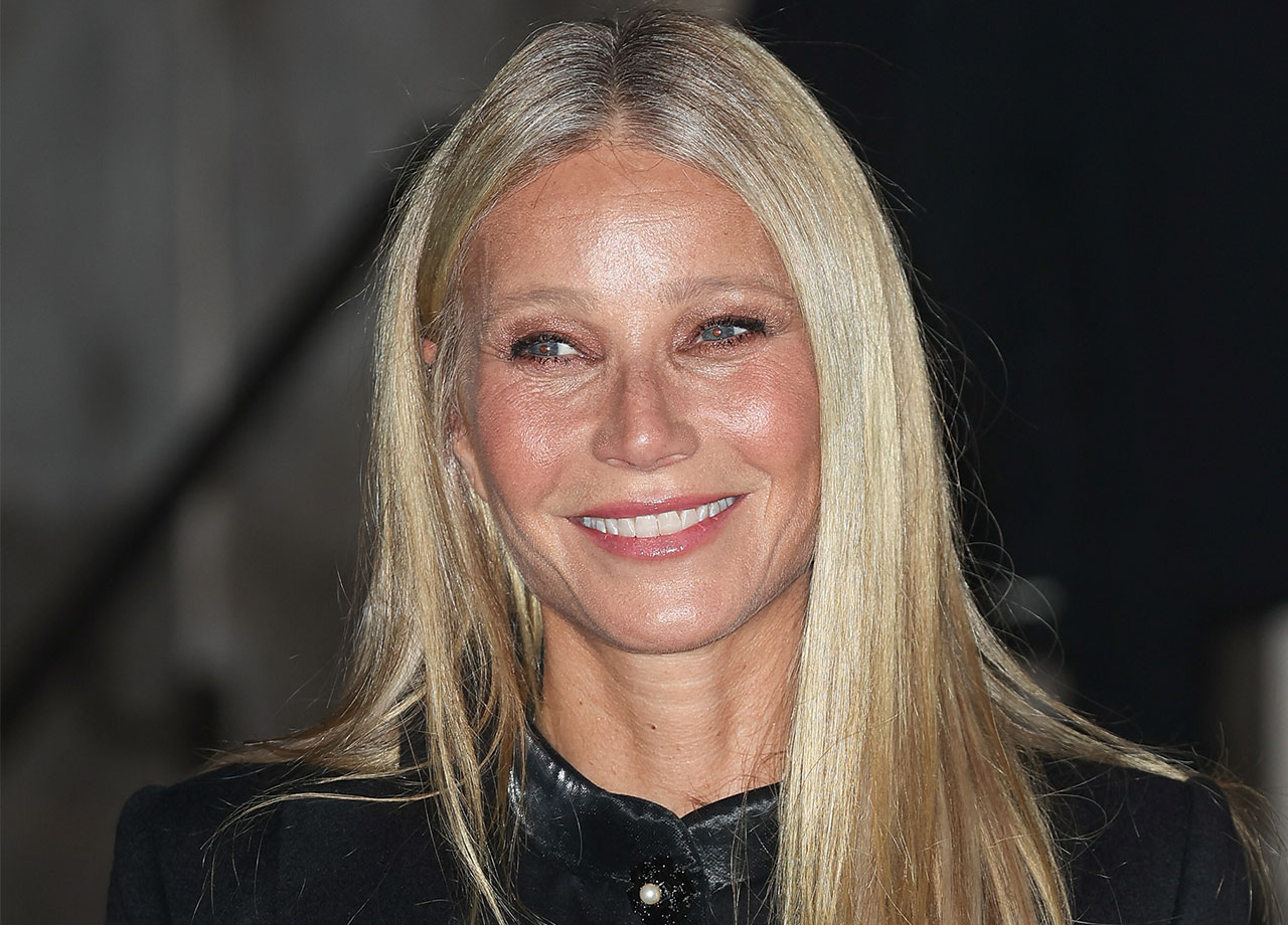 Gwyneth Paltrow Giorgio Armani Prive Haute Couture show