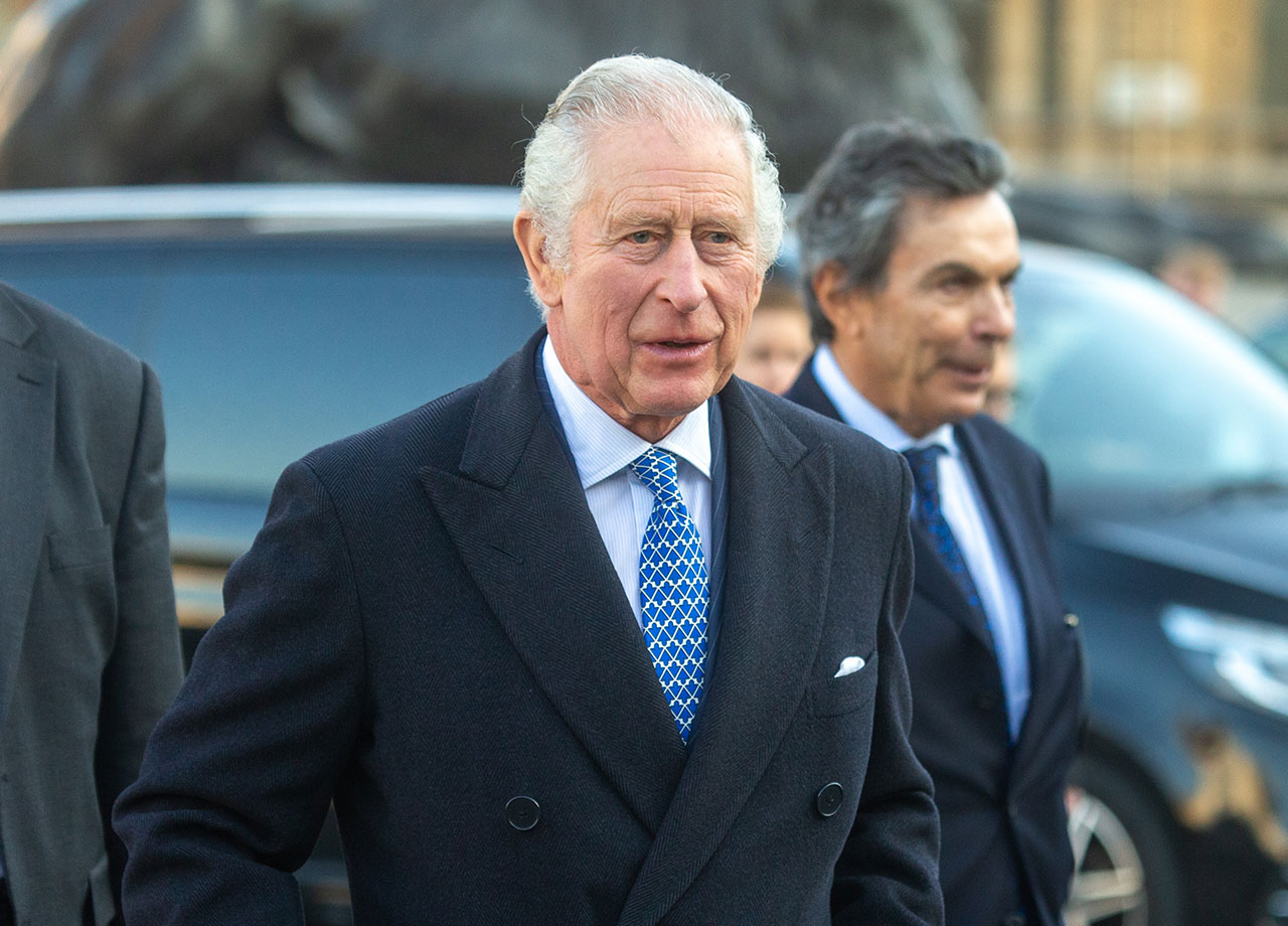 King Charles III visits The Syria House