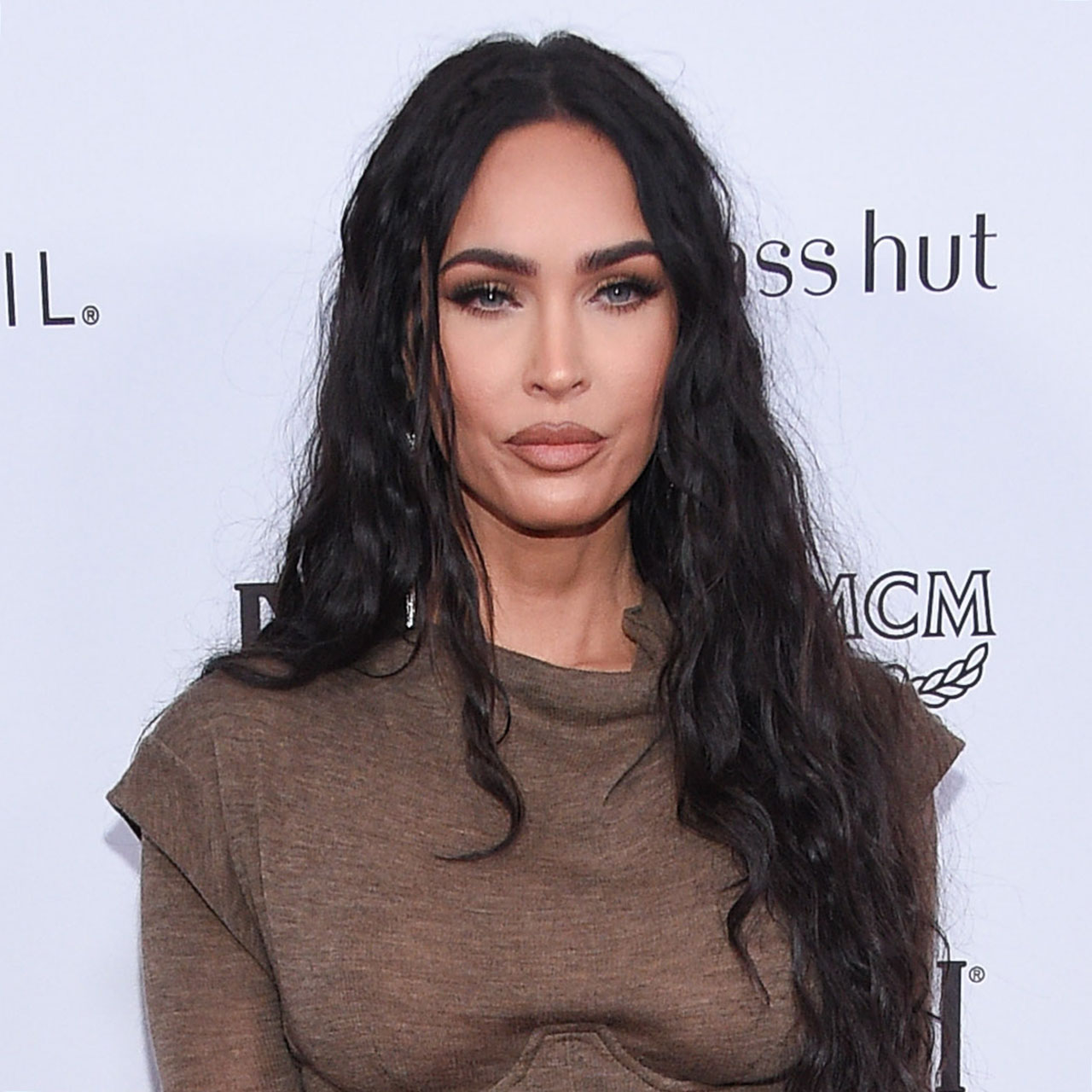 Megan Fox Rocks Sheer Dress with Fiery Red Hair