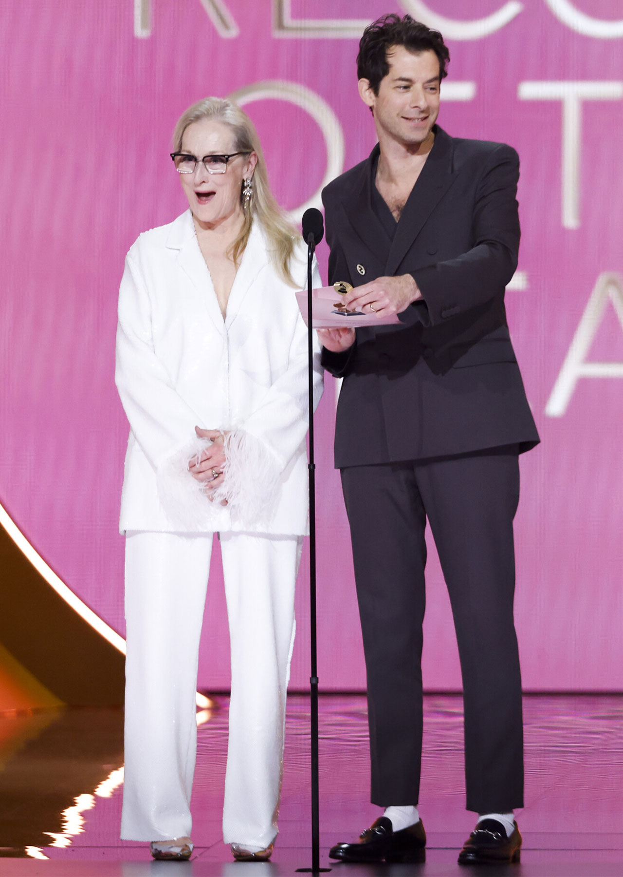 meryl streep mark ronson 2024 Grammy Awards