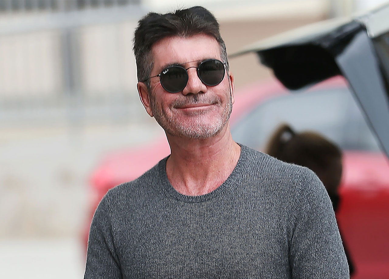 Simon Cowell filming AGT