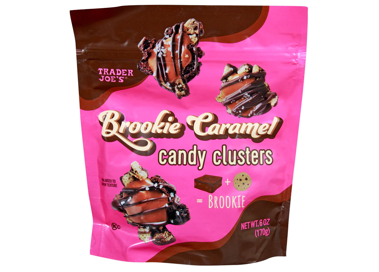 trader joe's brookie caramel candy clusters