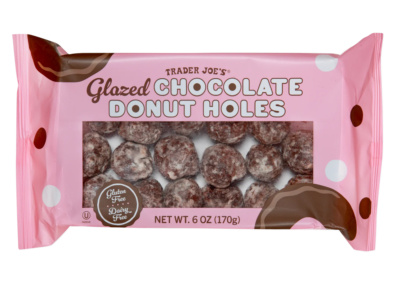 trader joes glazed chocolate donut holes