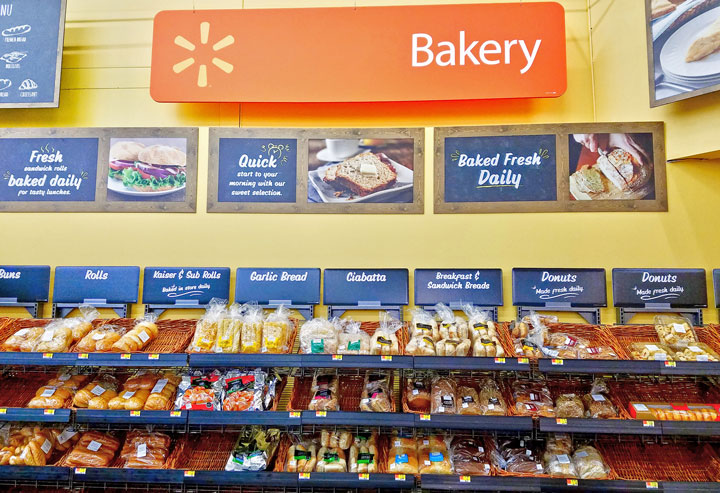 walmart bakery aisle