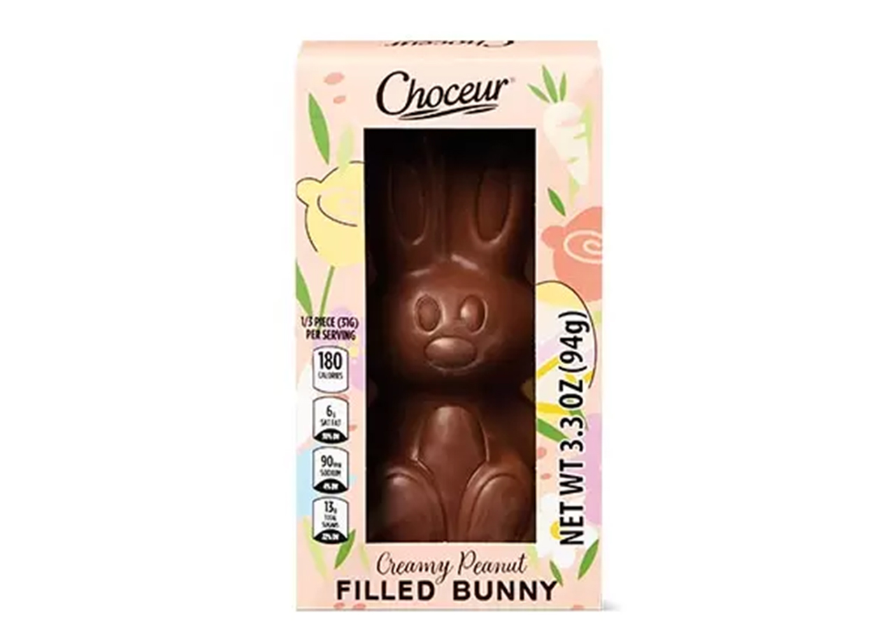 choceur peanut filled bunny