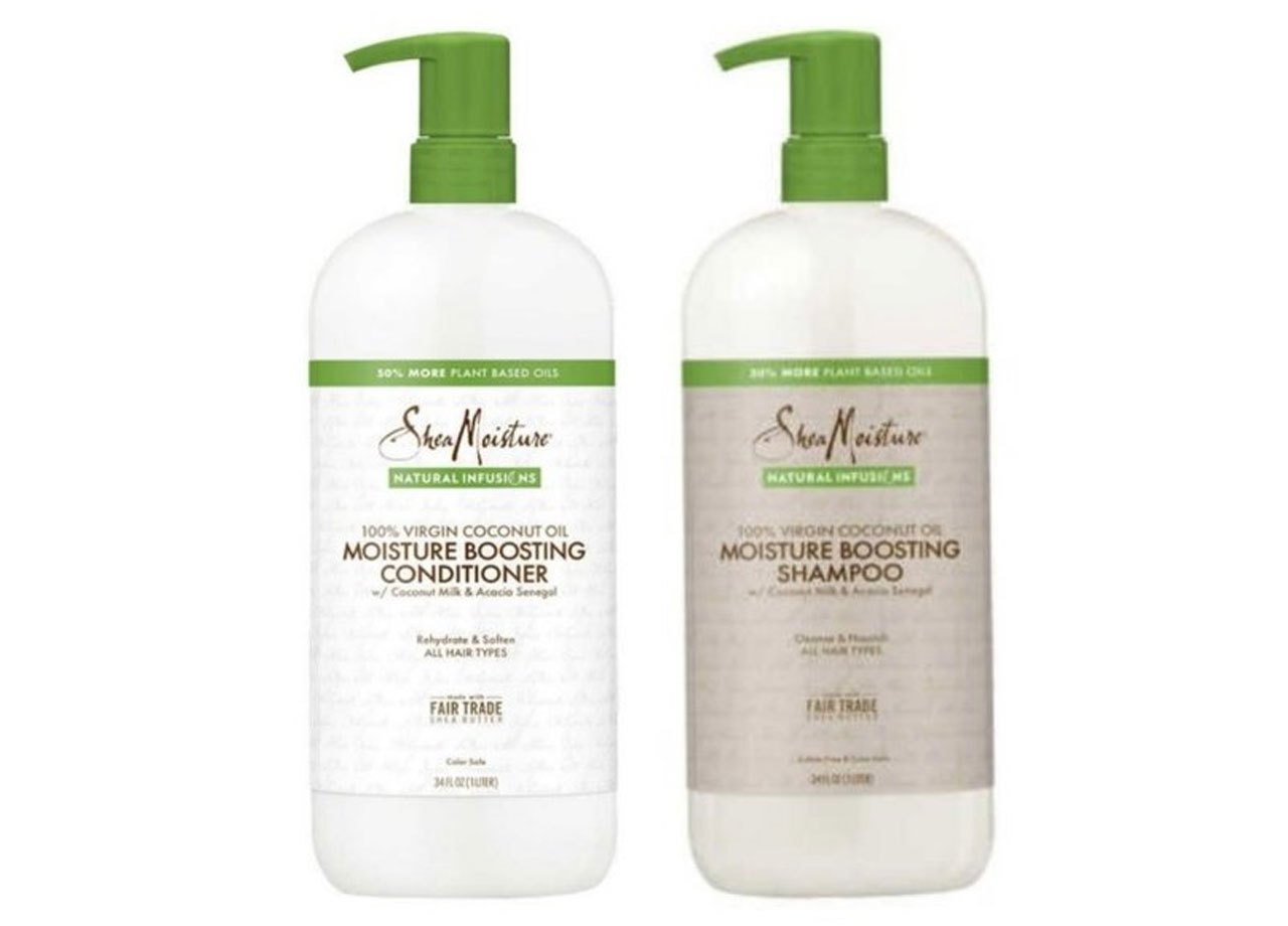 shea moisture shampoo & conditioner