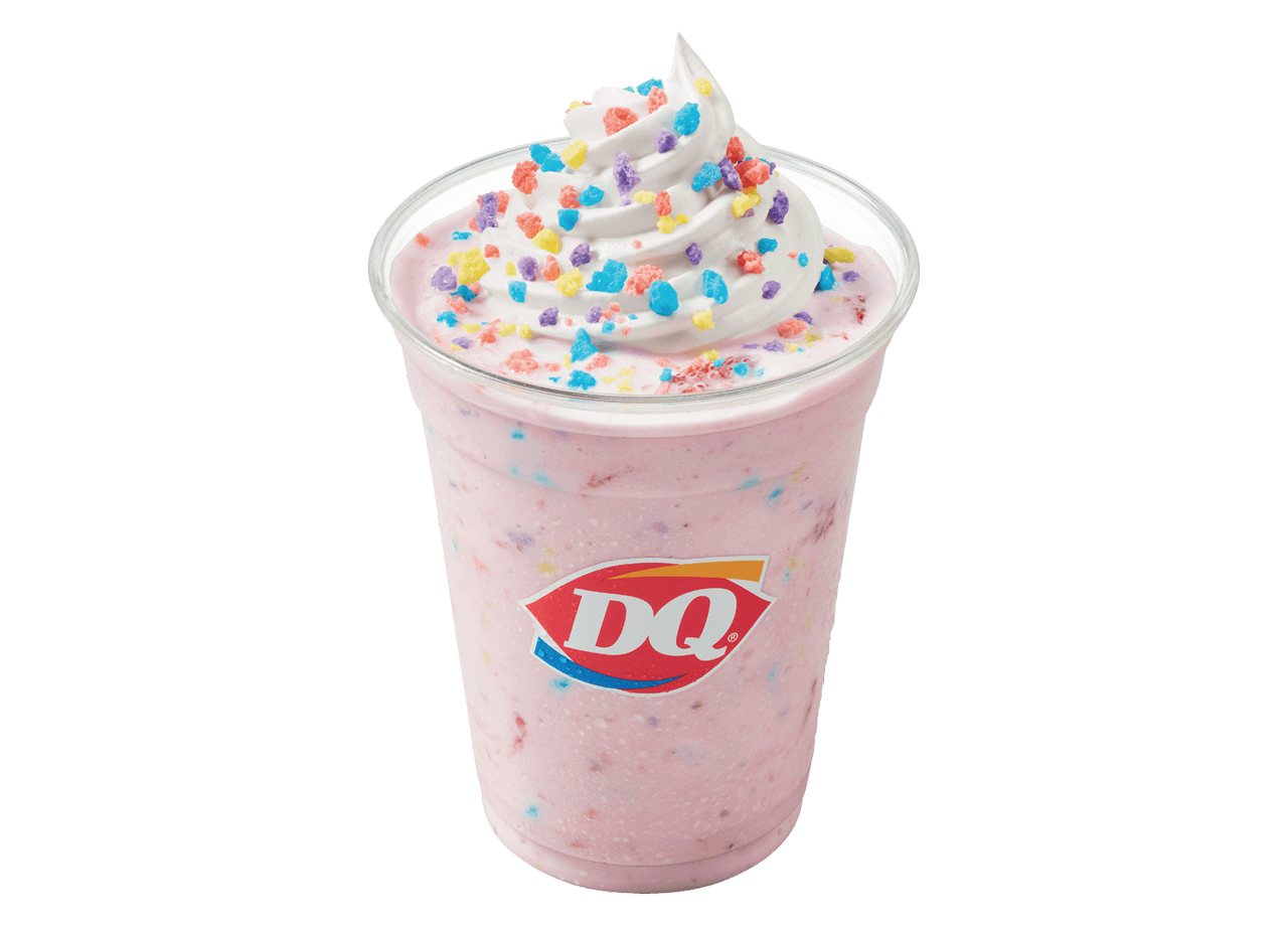 dairy queen under the rainbow shake