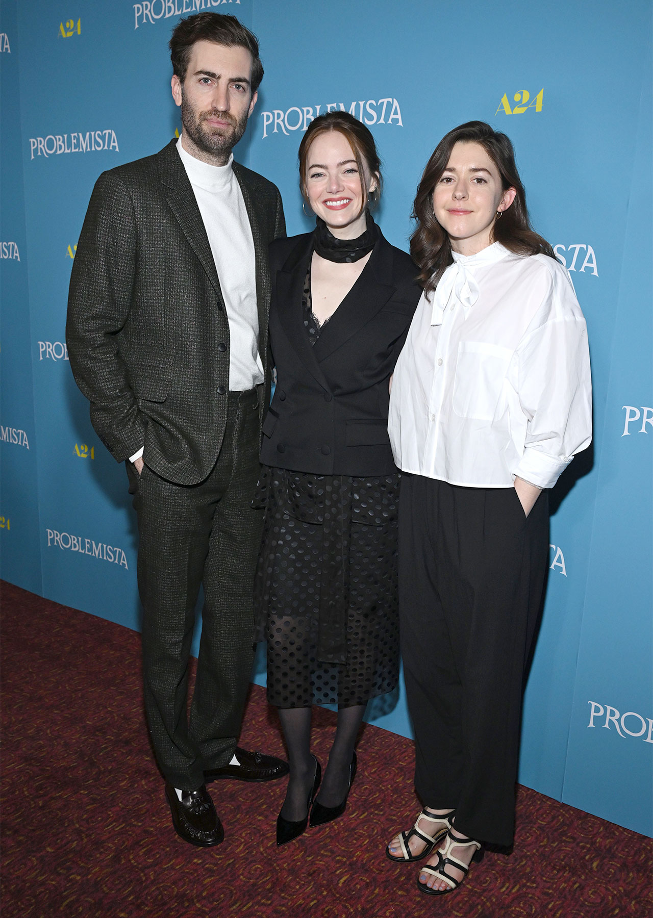 dave mccary emma stone ali hertin problemista screening