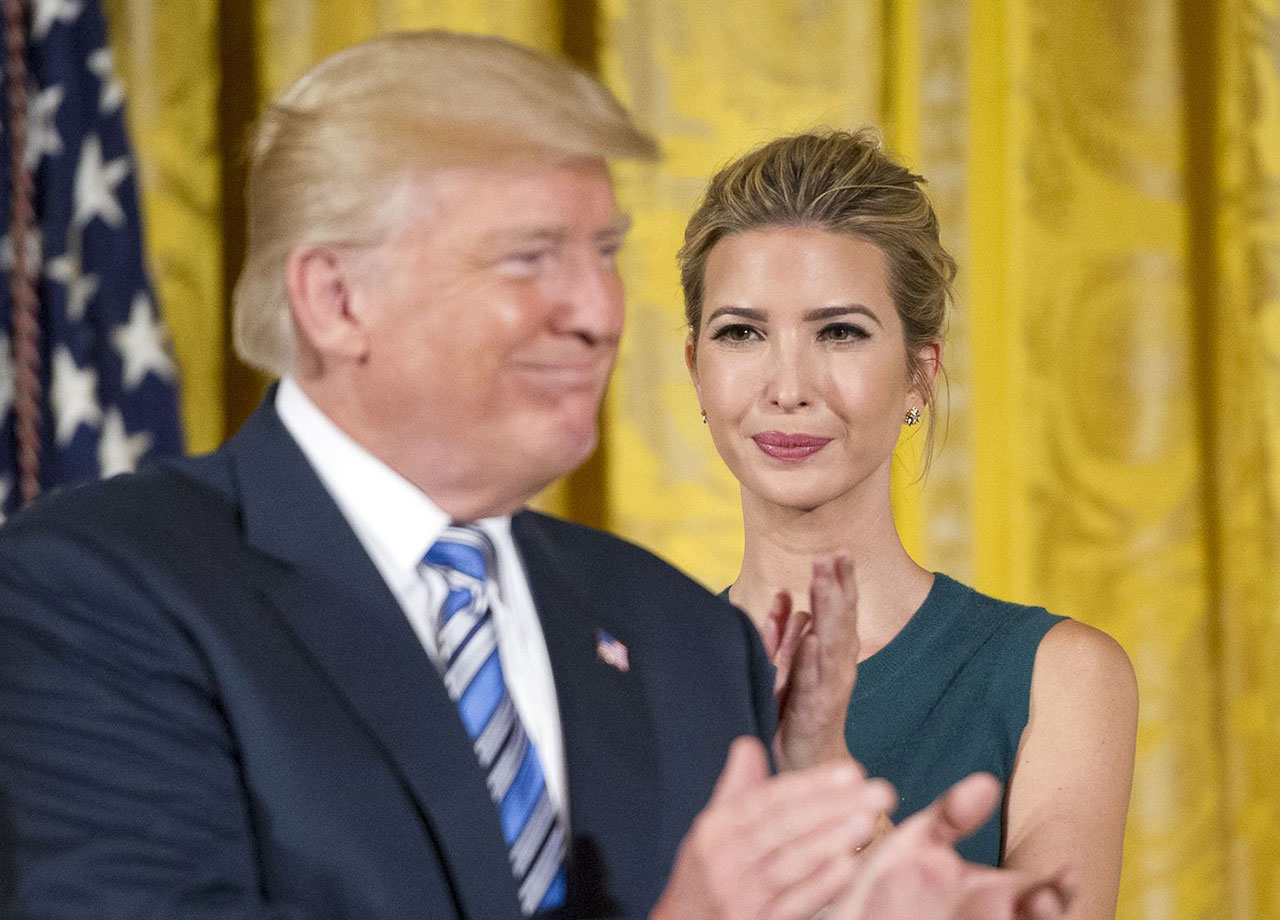 Donald Trump and Ivanka Trump